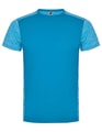 Heren Sportshirt Roly Zolder Turquoise-Heather Turquoise